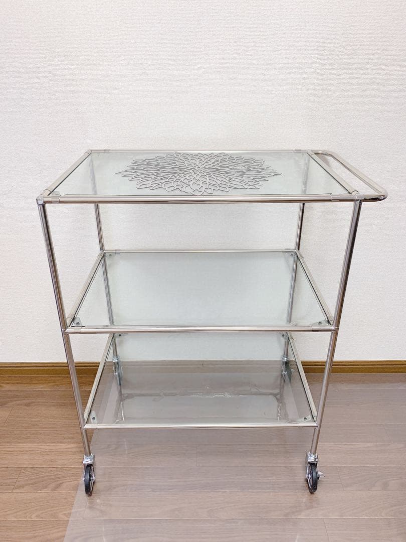 O'gre オグレ モジュール 3段トロリー バスケット ワゴン 組立不要♪