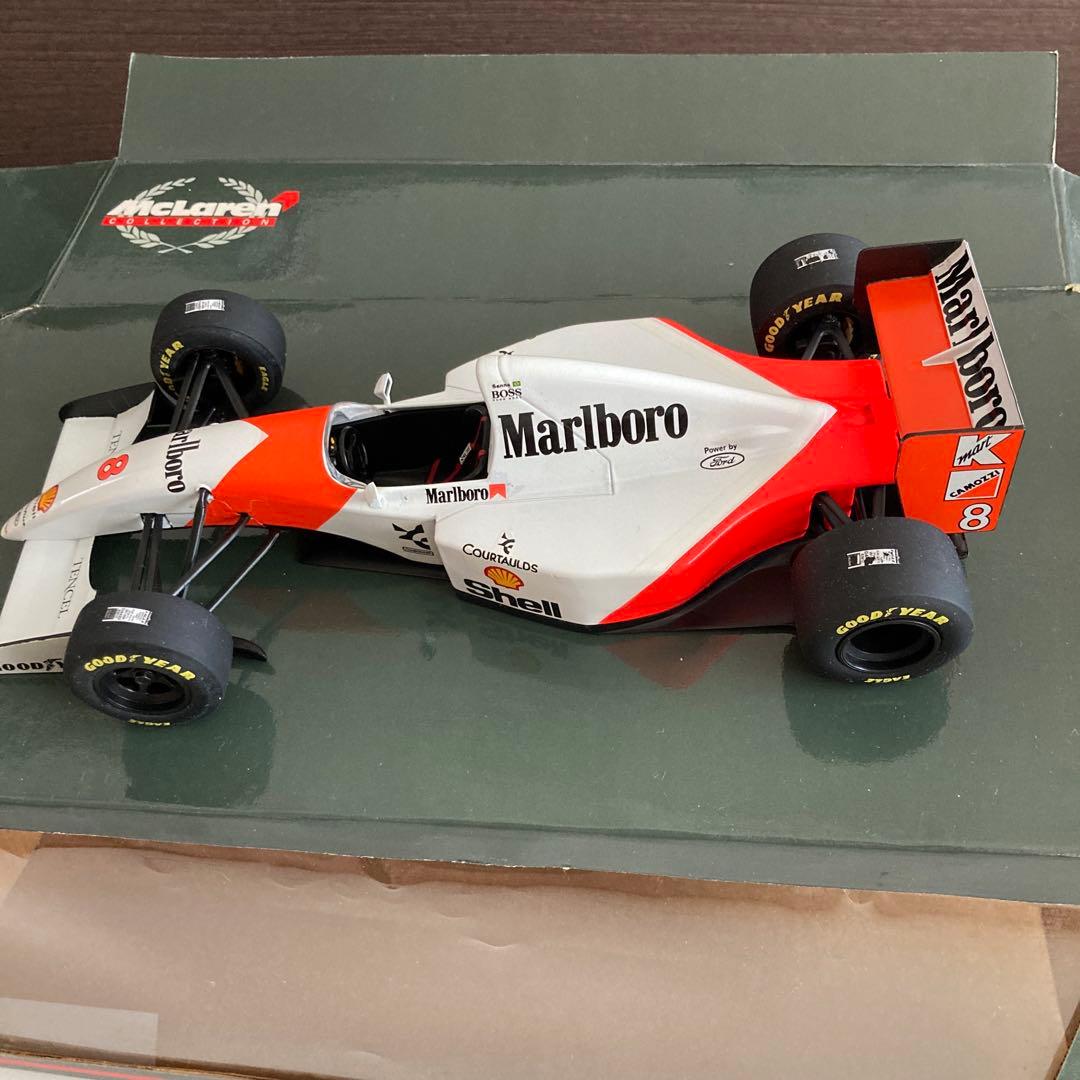 ミニカー McLaren Marlboro MP4/8 FORD HB D7 1/18