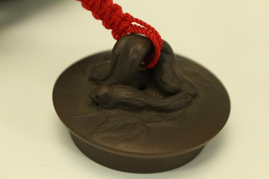 煎茶 紫泥 急須 中国美術(BB462)