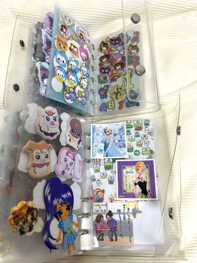 シールセット　シール帳完成版　ボンボンドロップ　うるちゅる