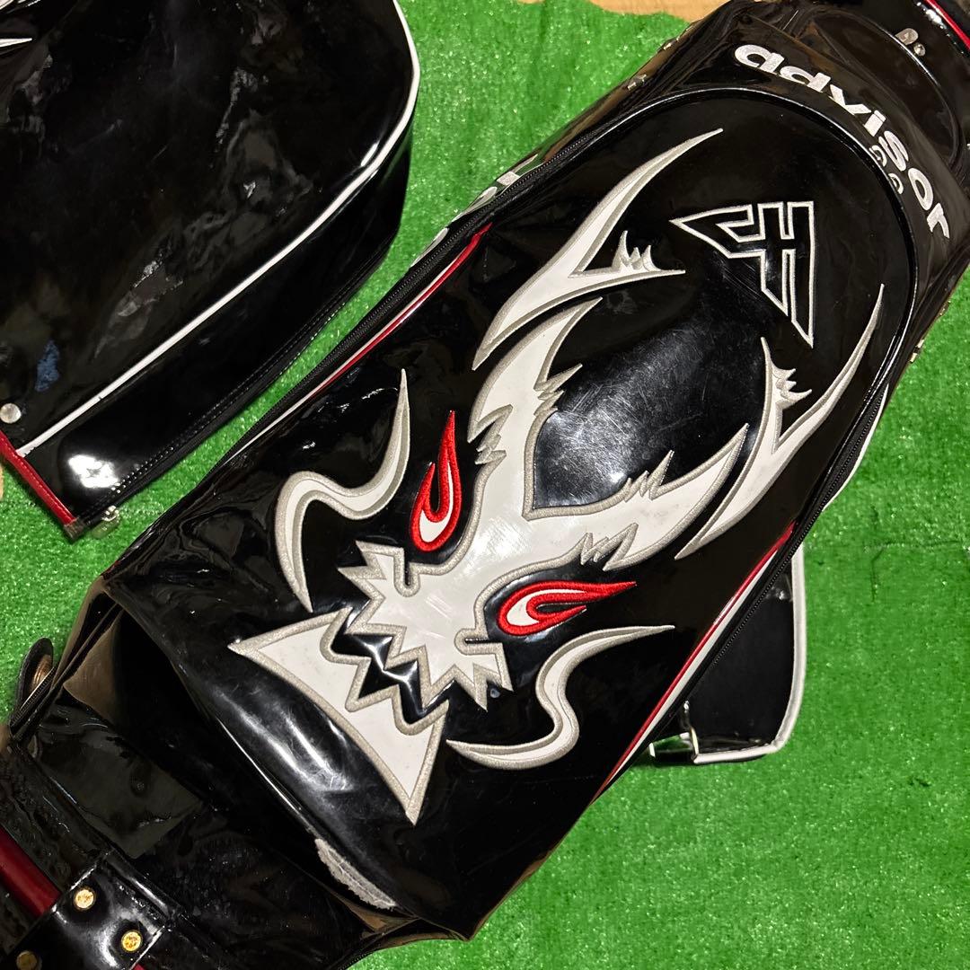 advisor ドラゴンデザイン ゴルフバッグ