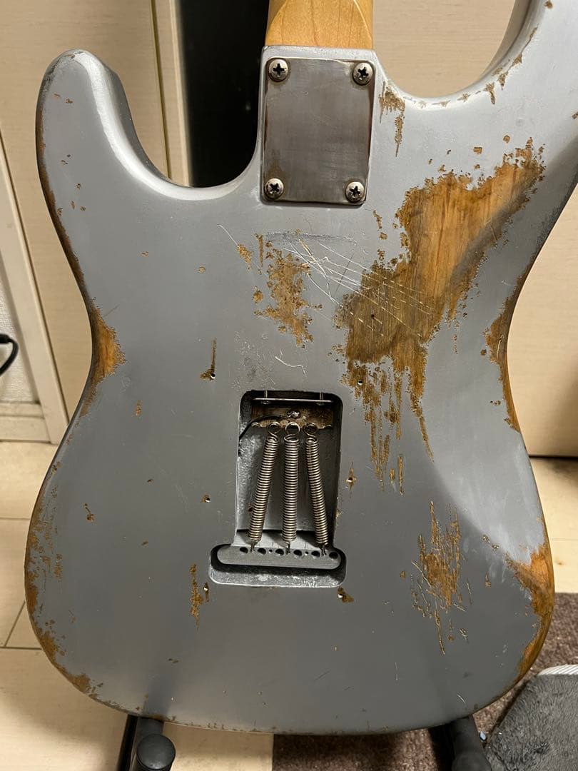 即発送 コンポーネントギター レリック仕様 ストラトタイプ