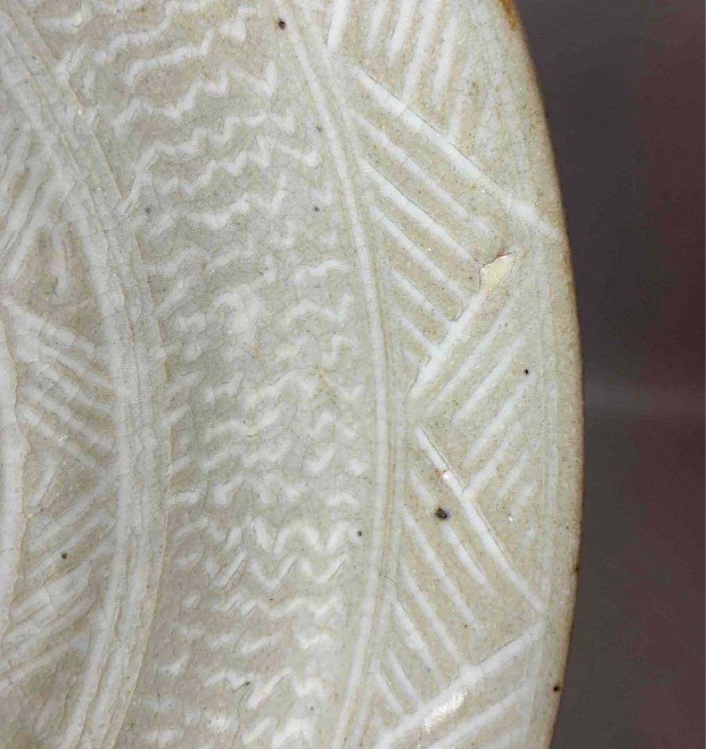 茶道具　三島皿