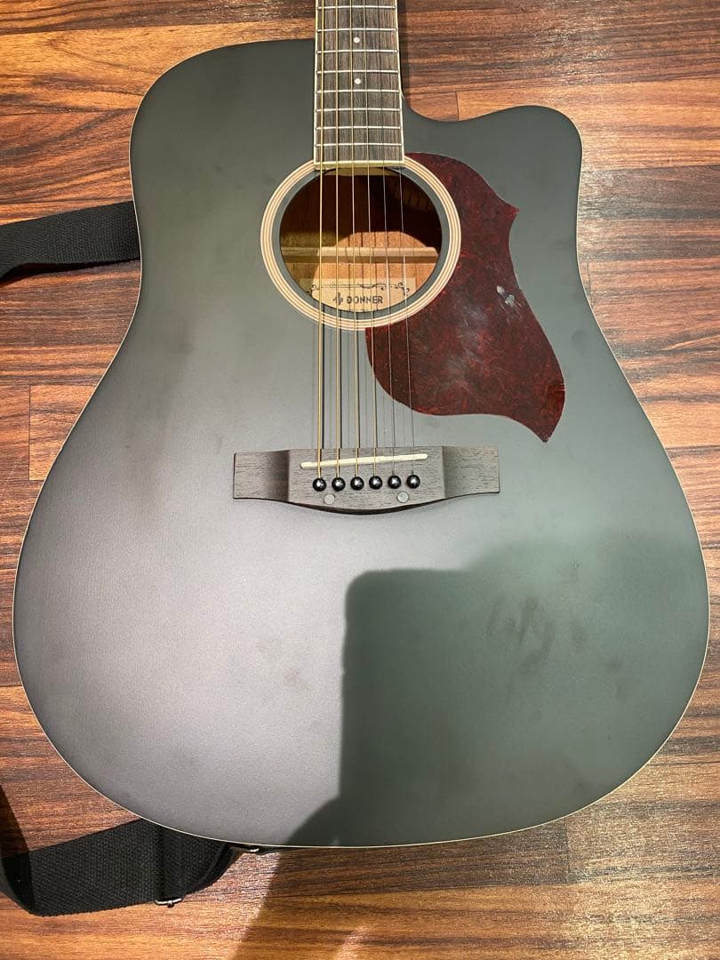 ✴️即購入不可コメント必須 Donner DAG-1CB ギター マットブラック