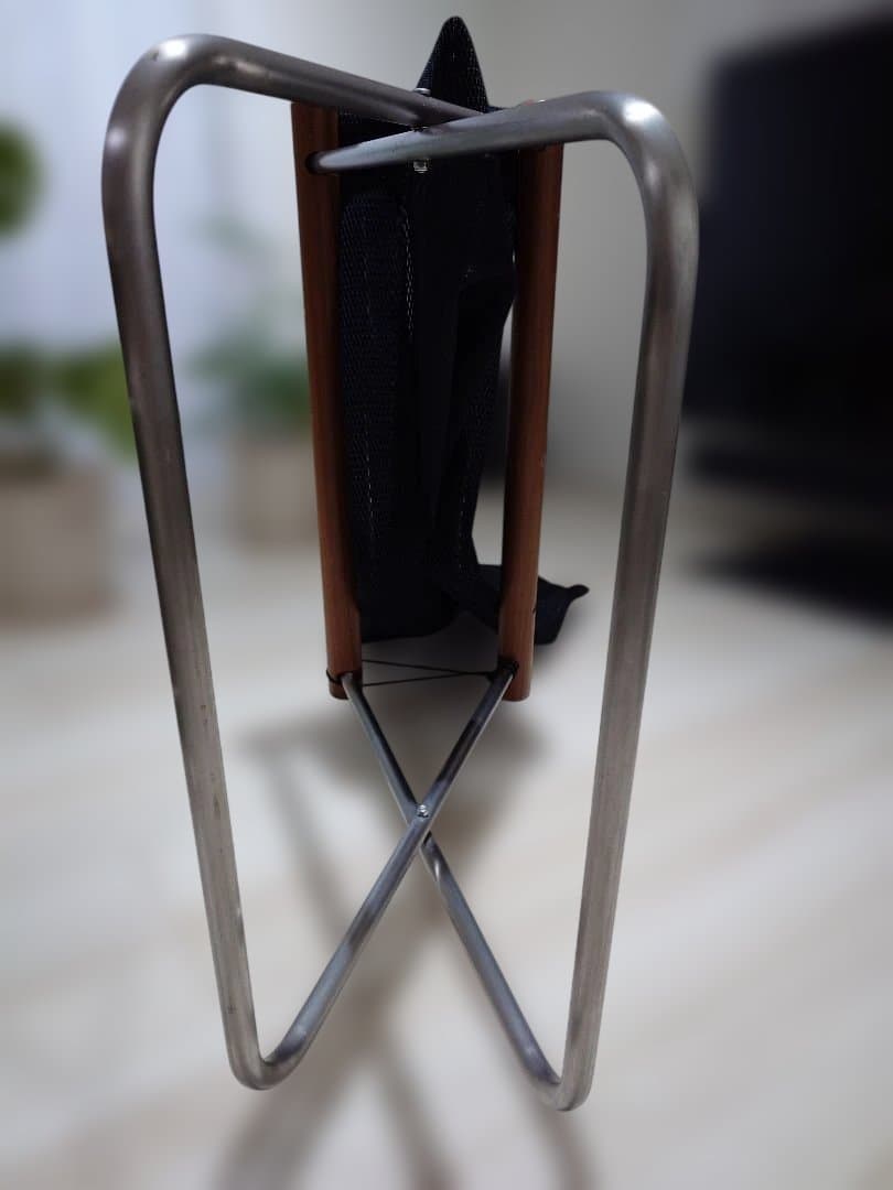 Nychair X　ニーチェア　ブラック　ウォールナット　オットマン　セット