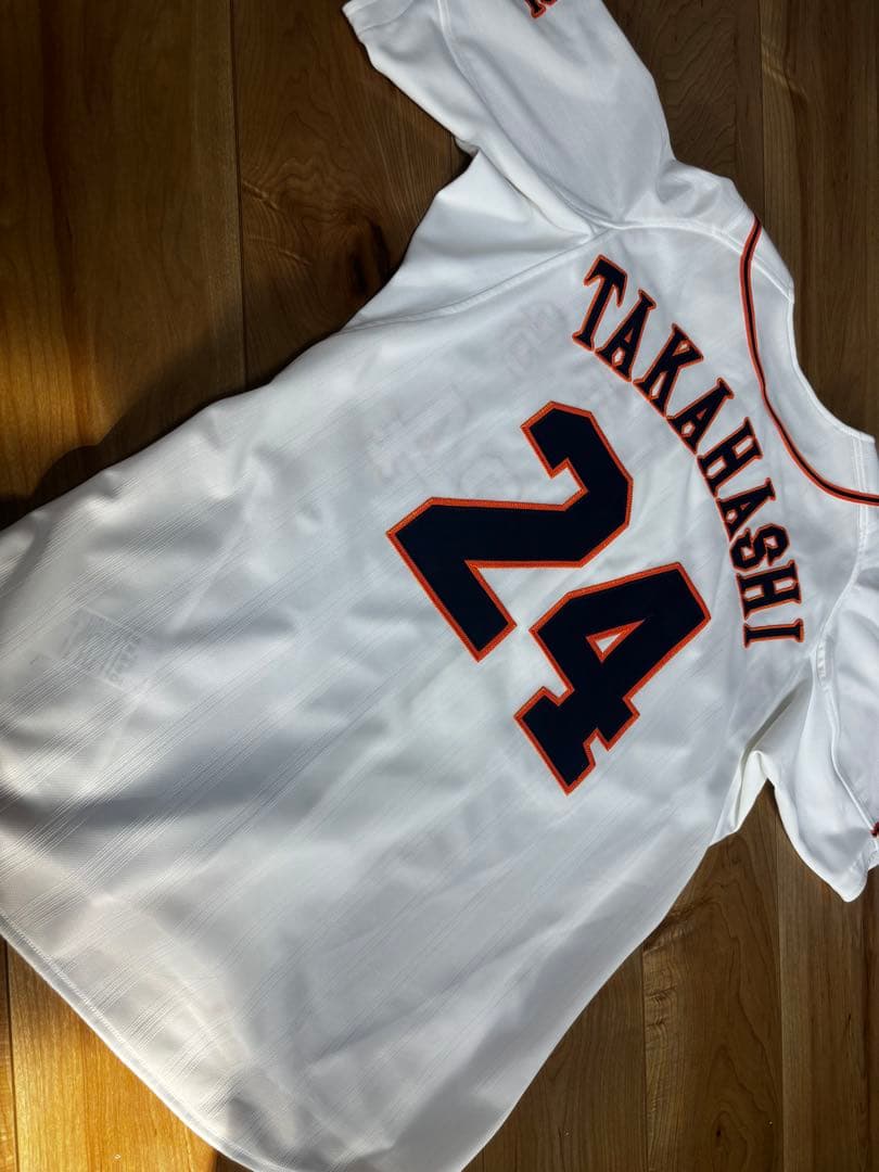 美品 読売ジャイアンツ 高橋由伸 24アディダス　ハイグレード Sほぼ新品