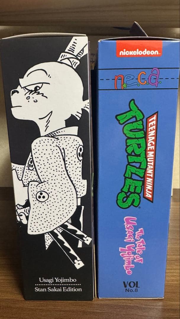 【新品】TMNT NECAネカ ウサギ用心棒　タートルズ（限定版）2体セット