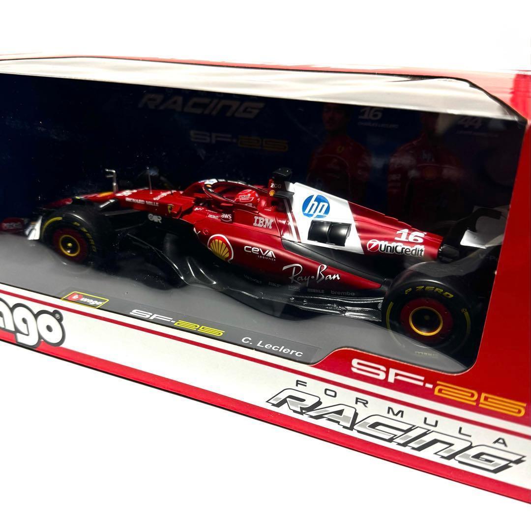 ブラーゴ F1 1/18 2025 フェラーリ SF-25 シャルル・ルクレール