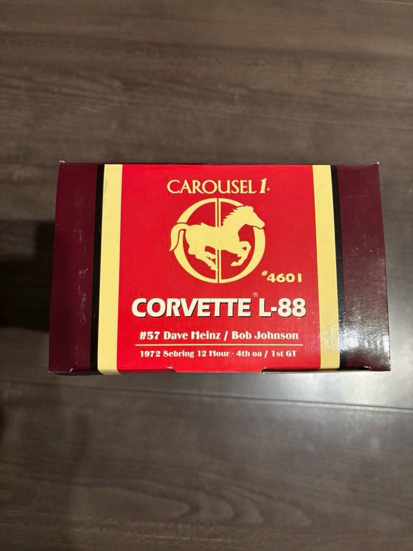 カルーセル１#4601 コルベットＬ-88 1972セブリング　1/18