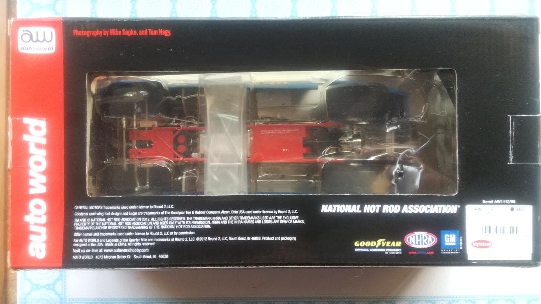 オートワールド 1/18 JUNGLE JIM 1971 シボレー カマロ