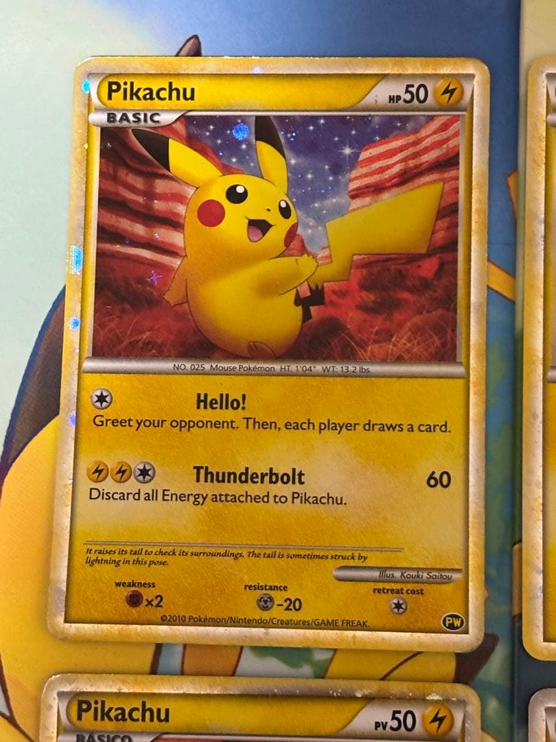 【高騰中↑】PWコンプリート ピカチュウ ワールドコレクション2010