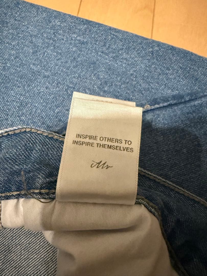 polerskate big boyブルーデニムパンツ