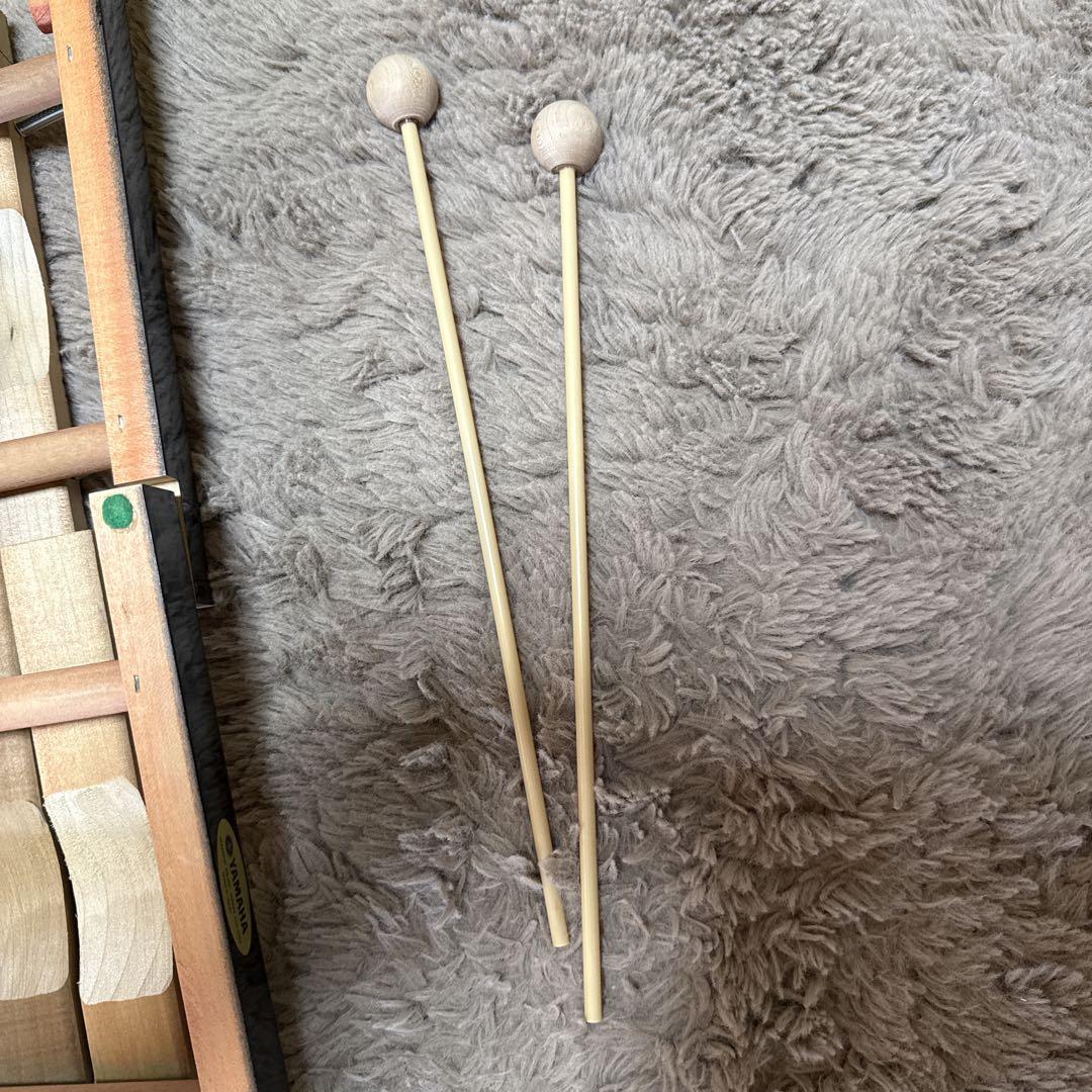 YAMAHA 卓上木琴 No.185 ヤマハ マレット付き 打楽器　30音