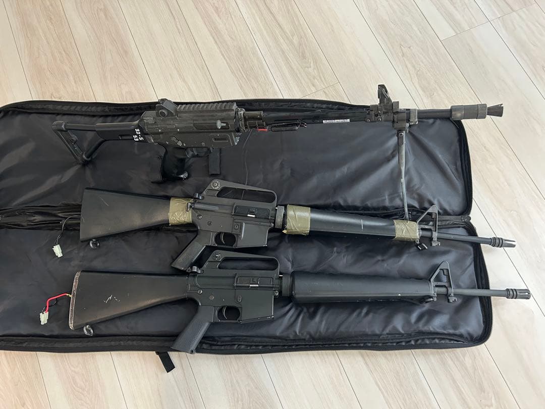 東京マルイ　ジャンク品　フルメタル m16vn、m16a1 、89式 3丁セット