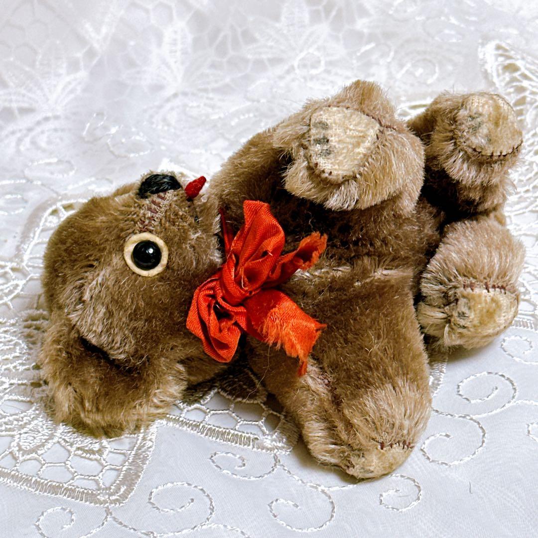 ❤️激レア！！❤️キャラクターノベルティ　小さな四つ足アンティークベア　テディベア