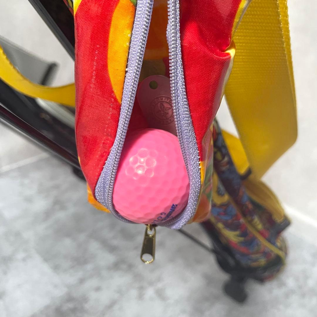 【2個セット】AZROF アズロフ　セルフスタンド クラブケース　ボールケース付