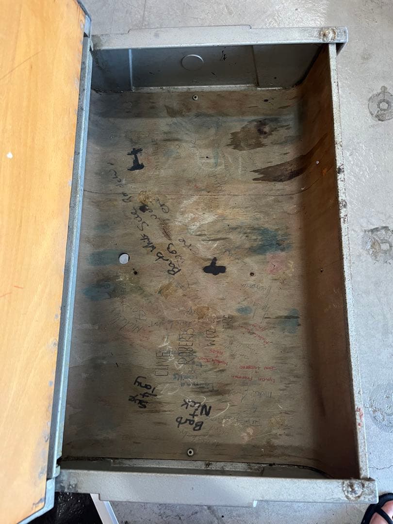 ESAVIAN イギリス　スクールデスク【推定50s-60s】