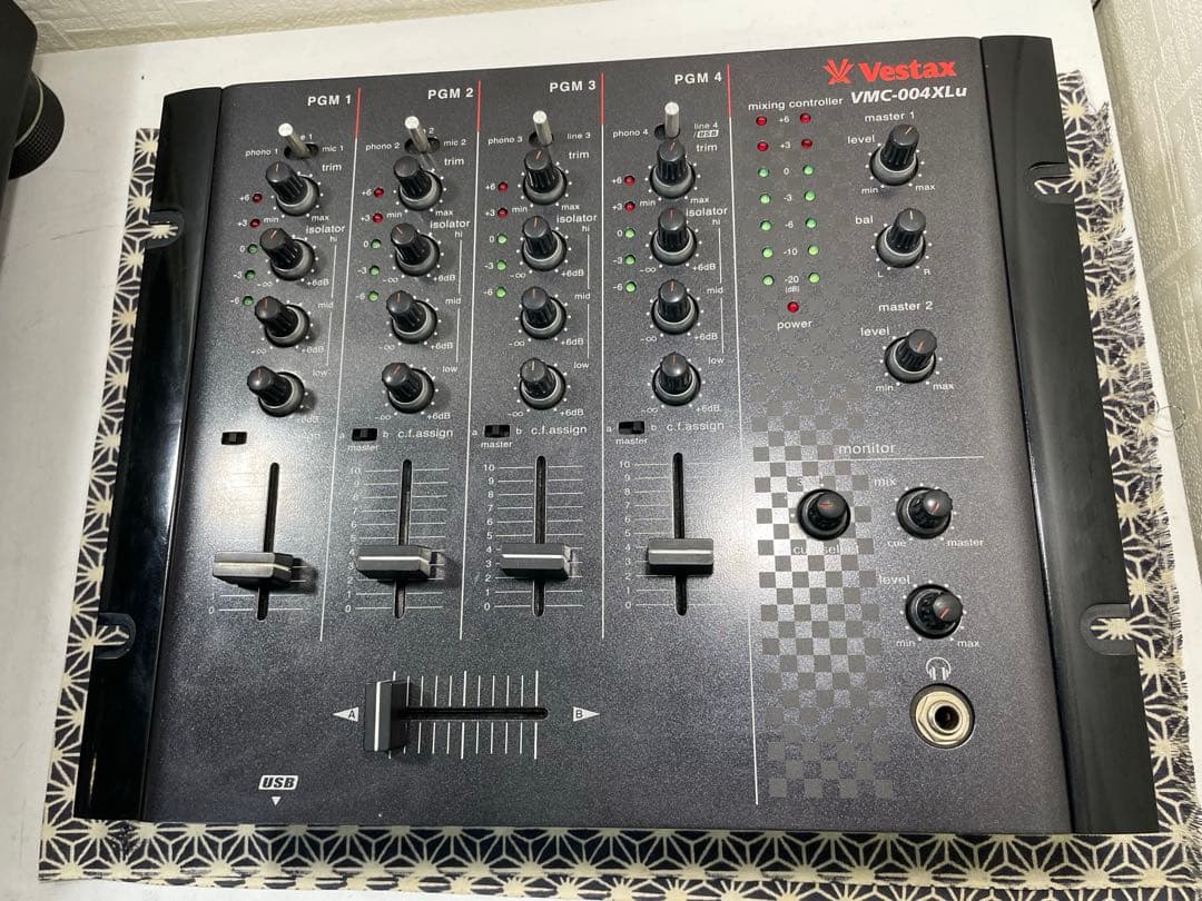 VESTAX ベスタクス　VMC-004XLu TUB-1 メンテナンス