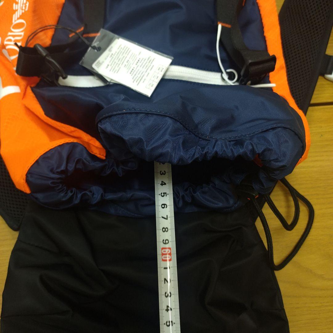 ヴィヴィ=ウエストエンド専用　EA7 バスケットボール用リュック オレンジ迷彩