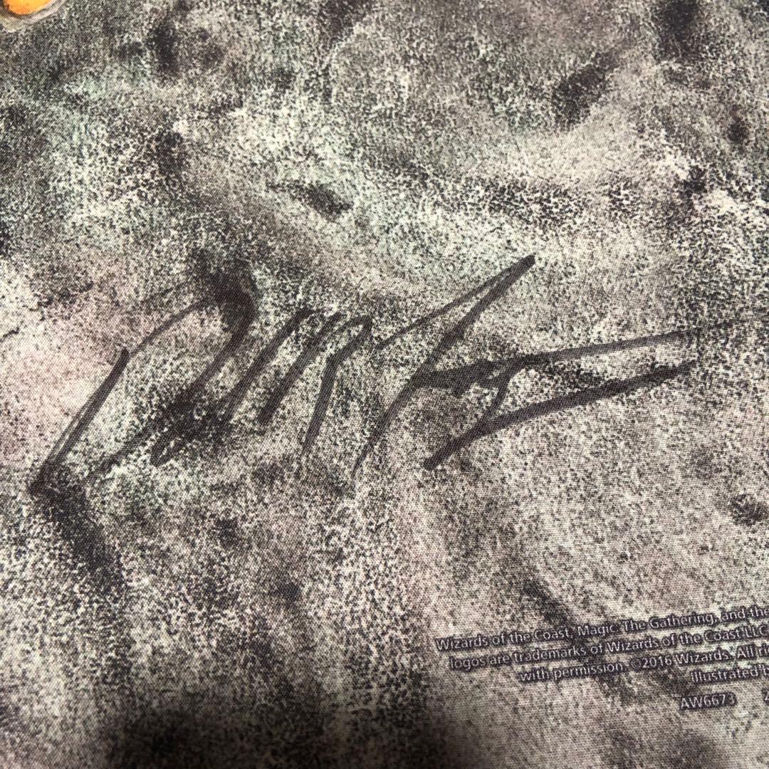 Mox Sapphire mtg プレイマット サインド Dan Frezier