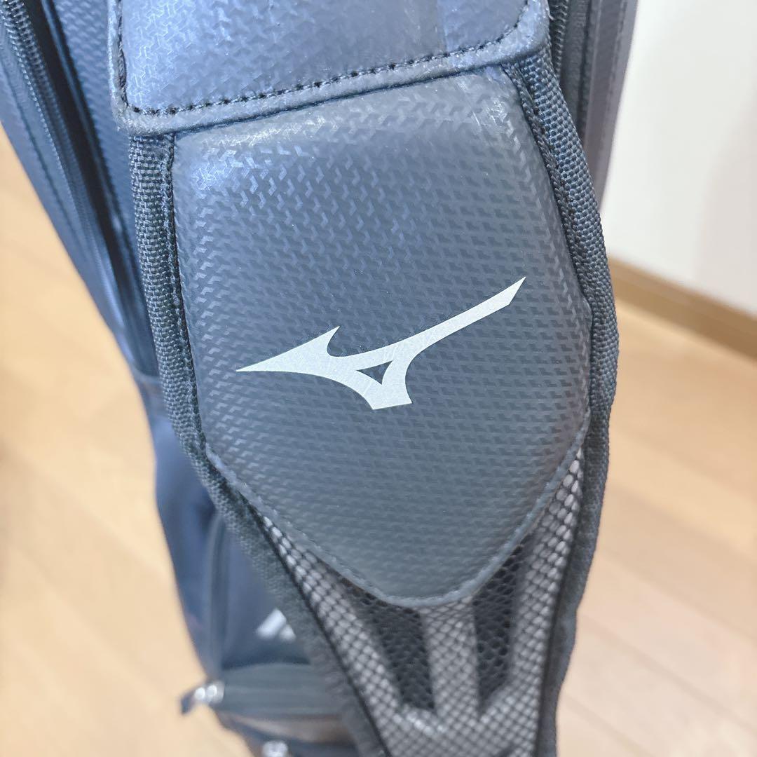 K445 MIZUNO ブラック キャディバッグ