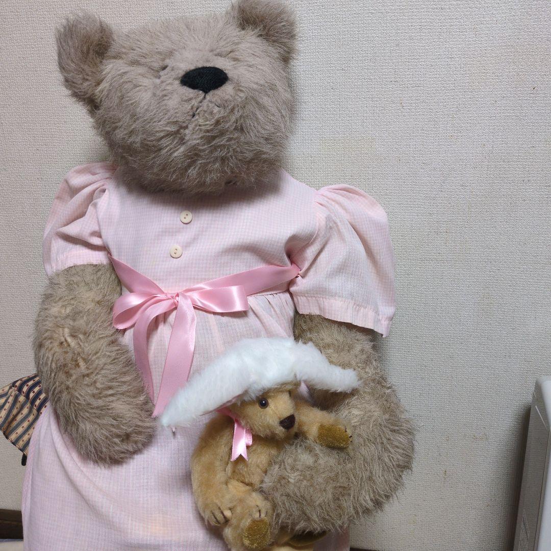 テディベア　リンダ・シュピーゲル　大きなベア　ヴィンテージ　９５cm　レア