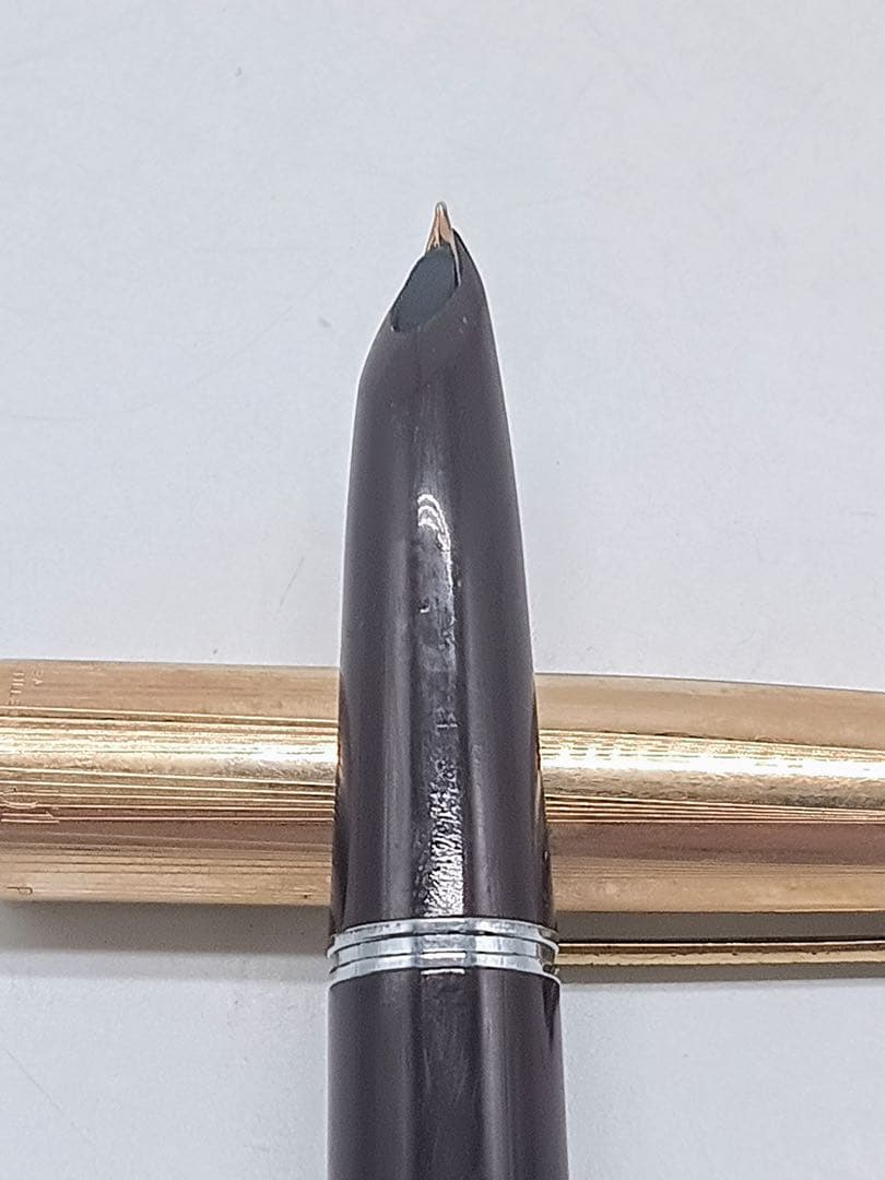 PARKER 51 1/10 18K GOLDFILLED万年筆 インク残量無し