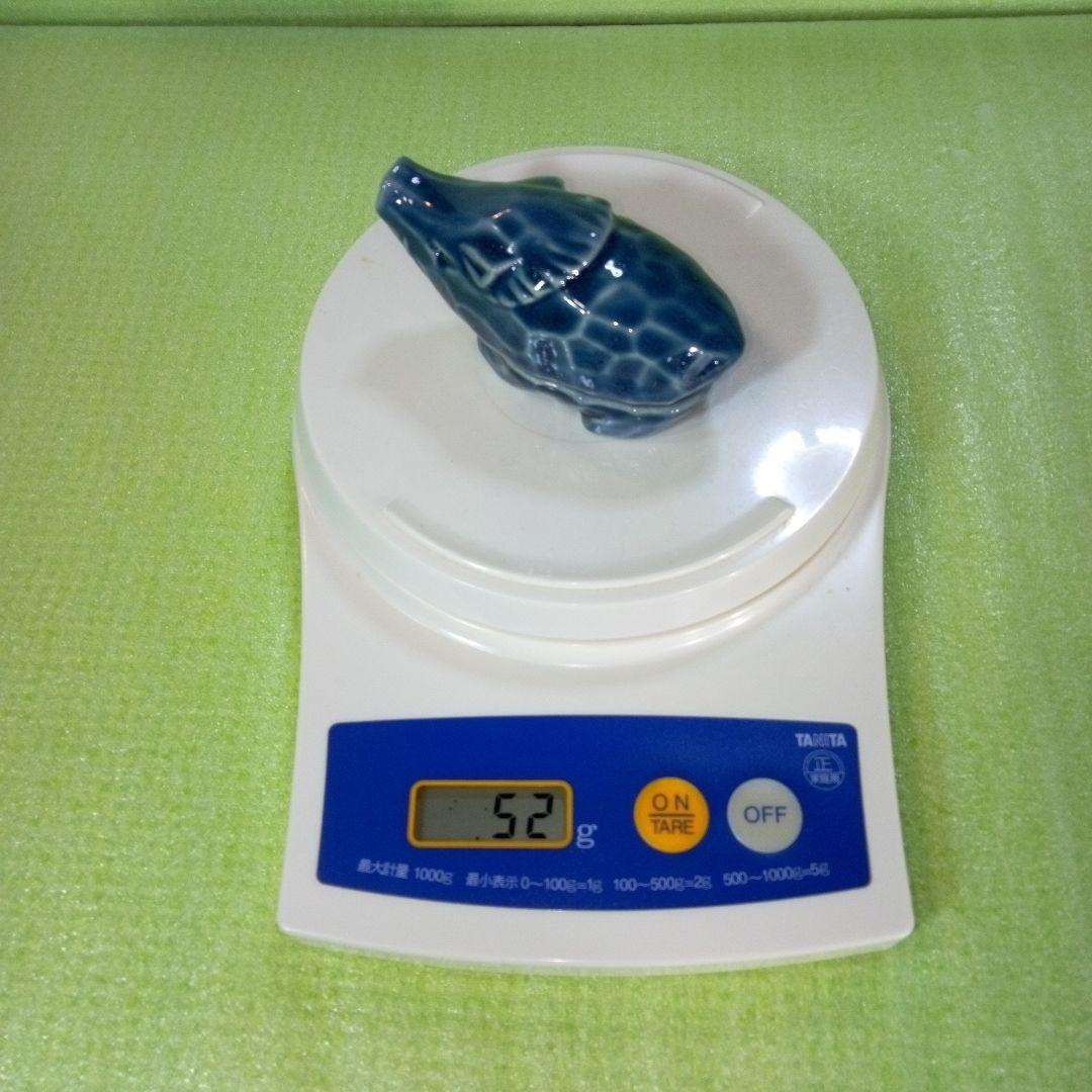 イノシシ型香合　干支香合　レア　希少　香を収納する蓋付きの小さな容器　陶器製？