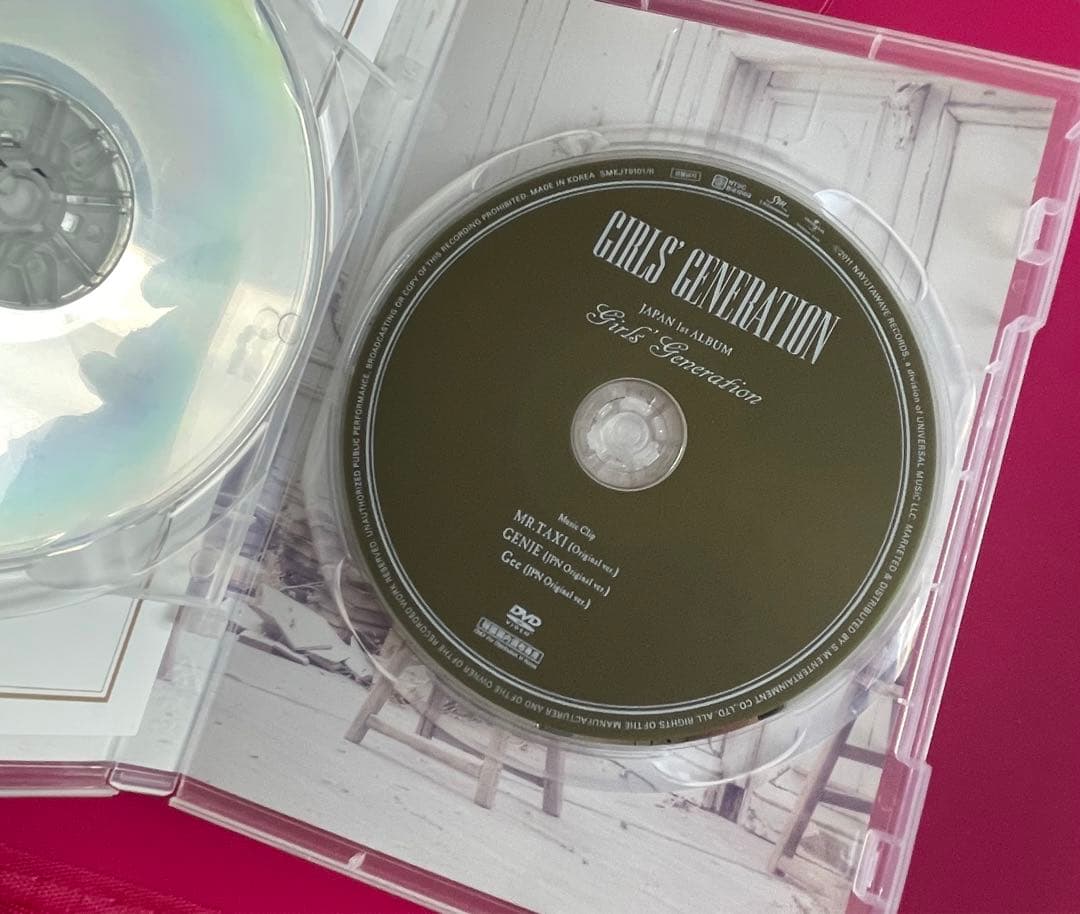 直筆サイン★ 少女時代　日本1stアルバム　韓国版