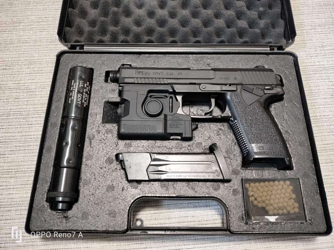 東京マルイ SOCOM Mk23 ガスガン LEDライト