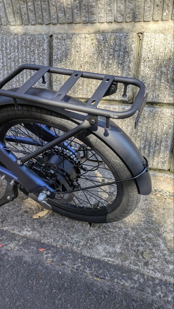 電動アシスト折りたたみ自転車ERWAYA02と電動空気入付き