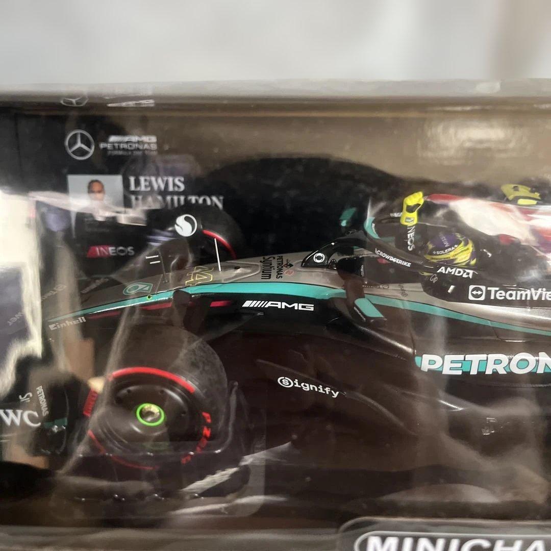 ミニチャンプス1/18メルセデスAMG F1 W15ルイス・ハミルトン2024年