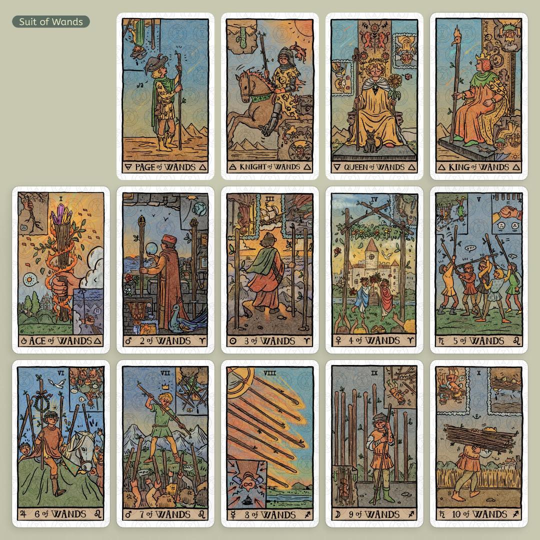 【正規品タロットカード】神秘的✨アカシックレコード×シンボルの多次元的なカード