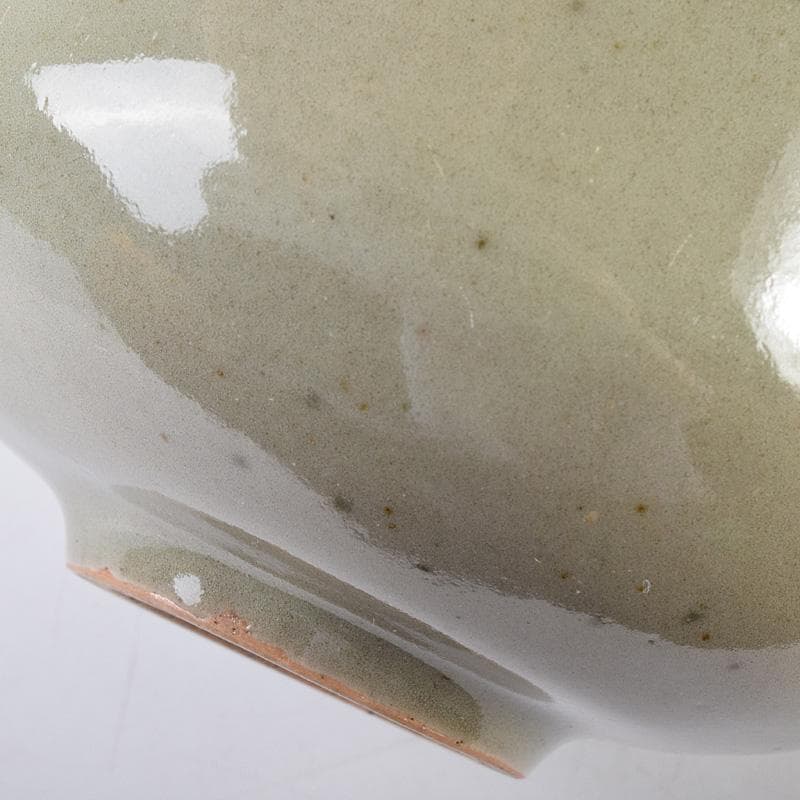 中国　龍泉窯　青磁　茶碗　時代箱　V　R7618