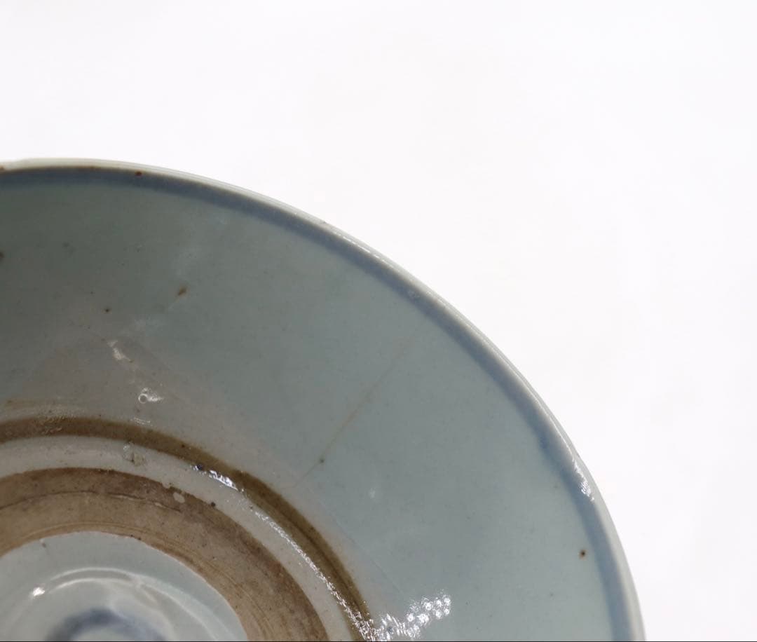 中国　明時代　染付お碗2点　アンティーク　送料込み250827-2