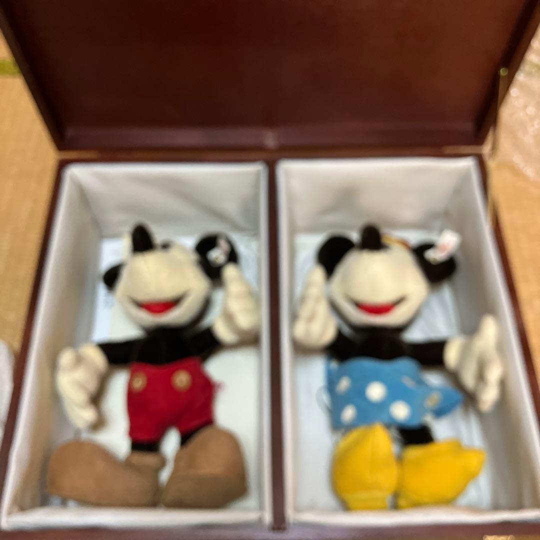 シュタイフ【70周年限定ミッキーマウス、ミニーマウス】