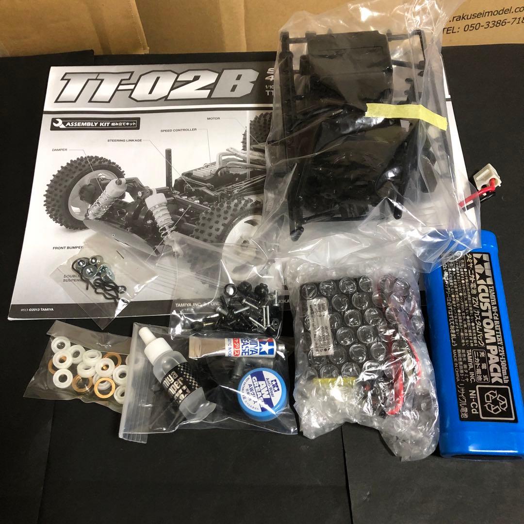 タミヤ ラジコン TT-02B ダートクロスボディ 完成品 メカ付き 未走行