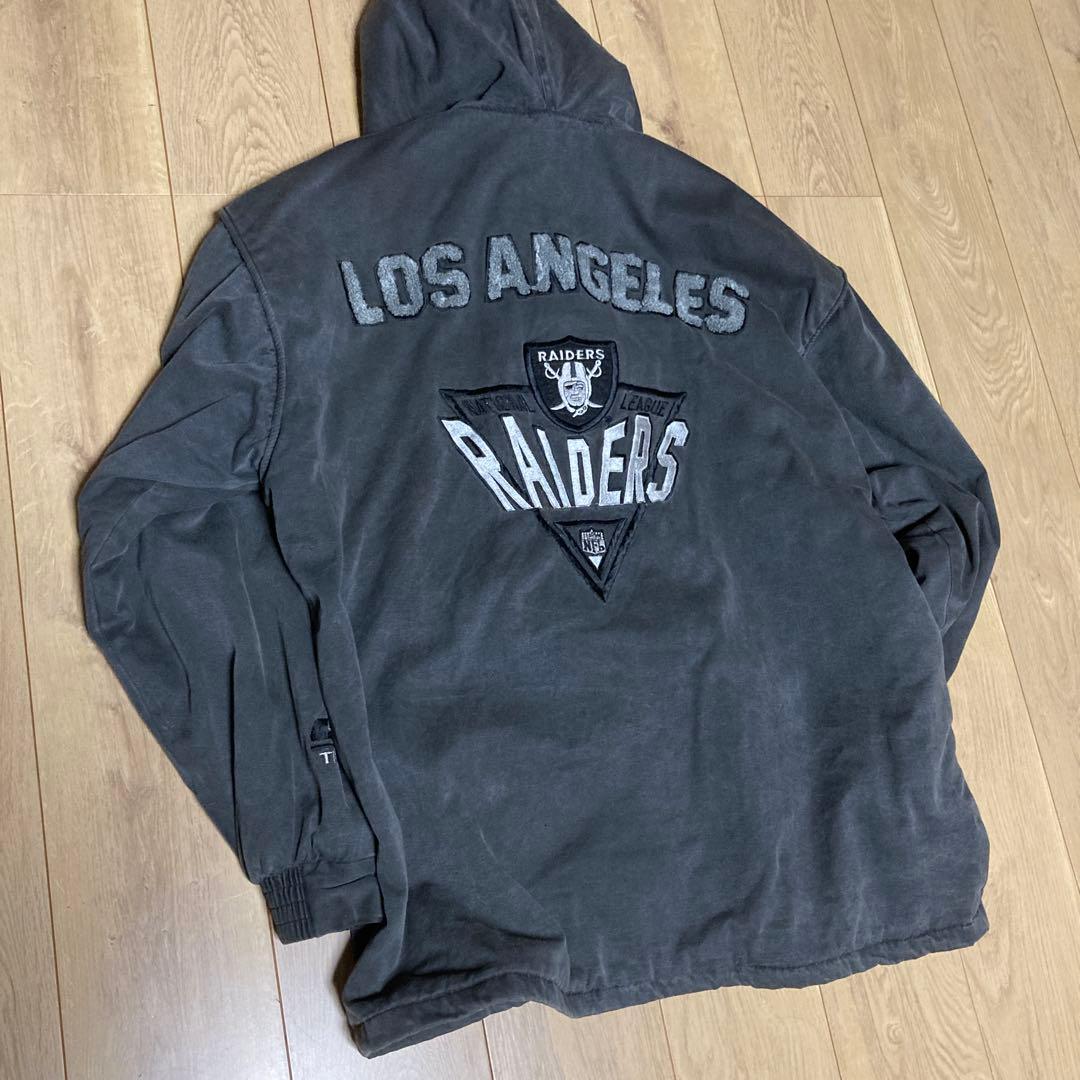 RAIDERS フード付きジャケット ダークグレー