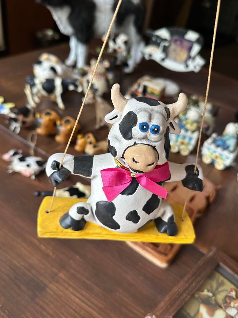 牛のミニチュアフィギュアセット