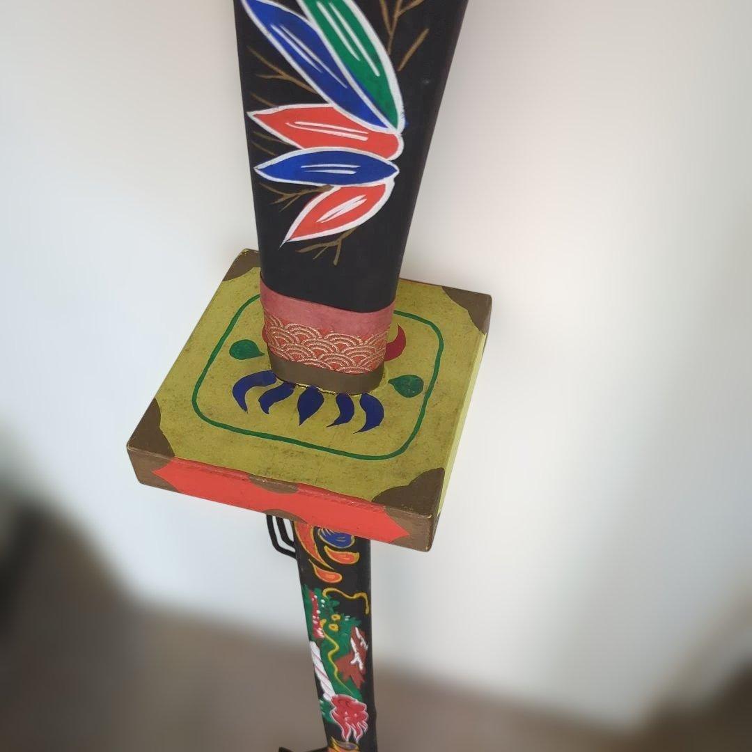 レトロ　民芸　菖蒲太刀　飾り木製　端午の節句　縁起物　刀　太刀