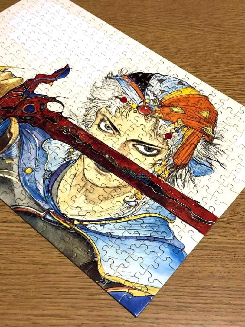 ファイナルファンタジー Ⅱ ジグソーパズル　決意　天野喜孝　希少