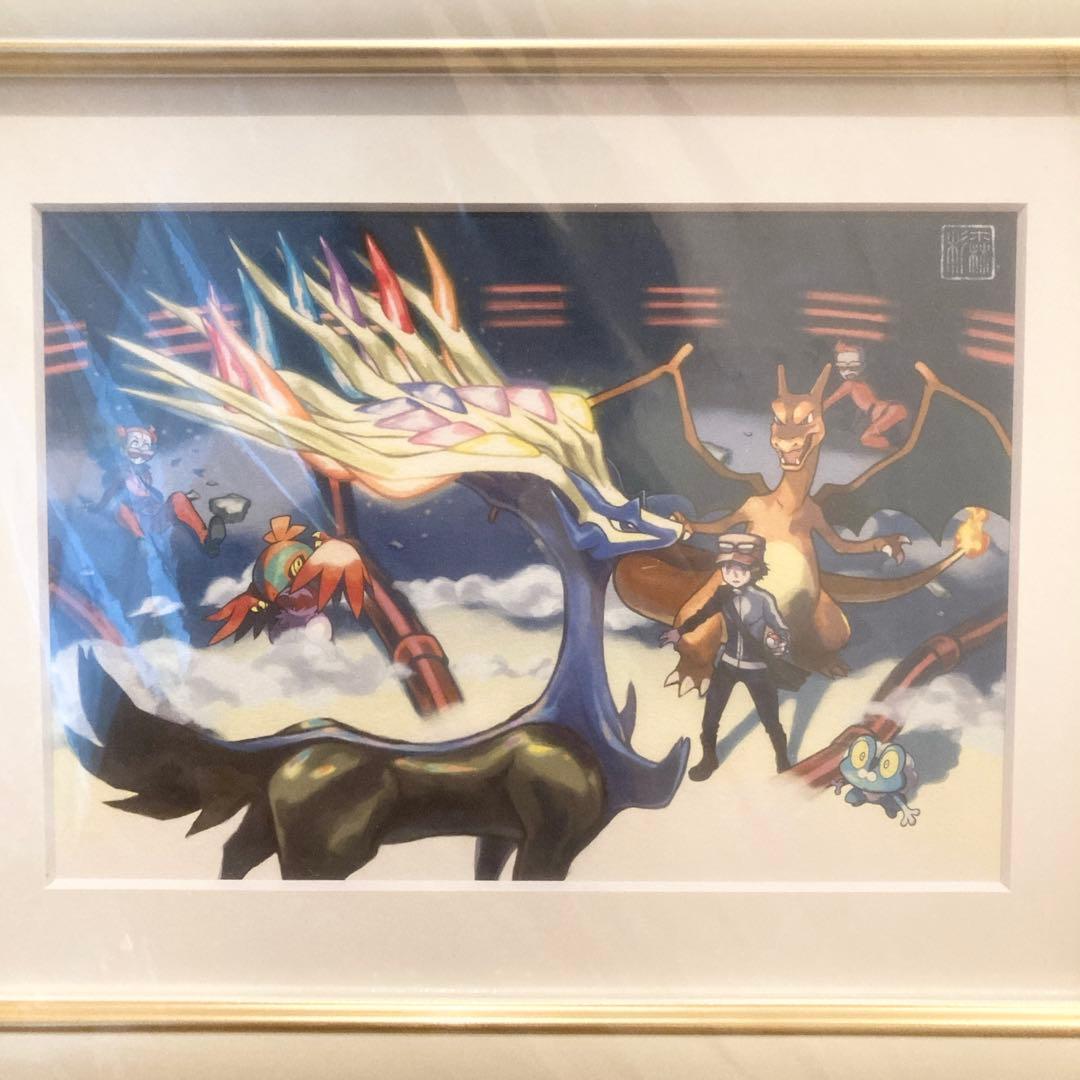 コレクタブルアートPG 秘密基地の攻防　ゼルネアス／イベルタル　ポケモンセンター