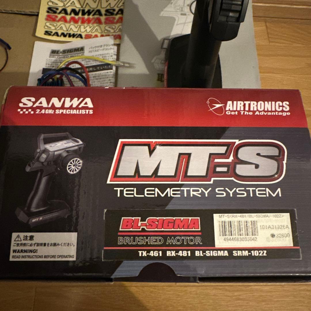 SANWA MT-S 送信機 + RX-481受信機