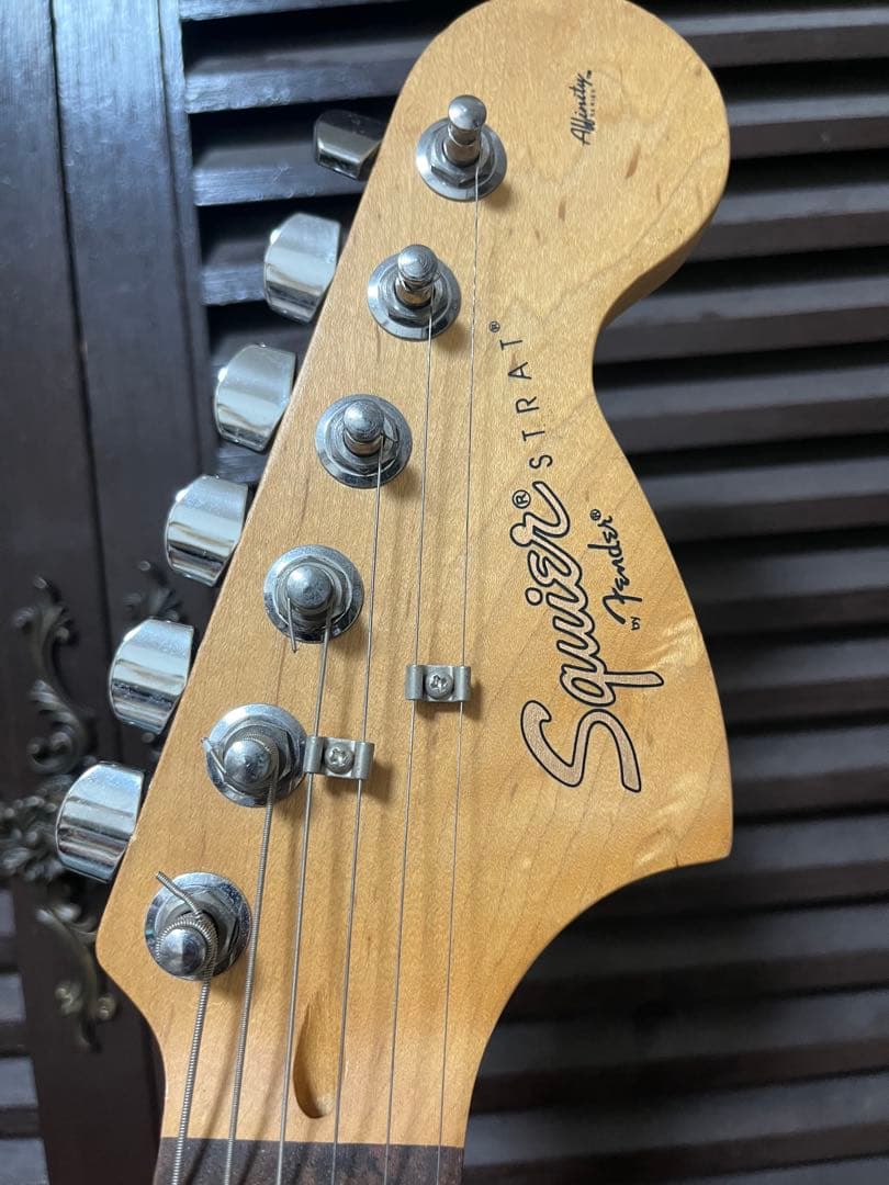 Squier by Fender Affinity ストラトキャスター　ブラック
