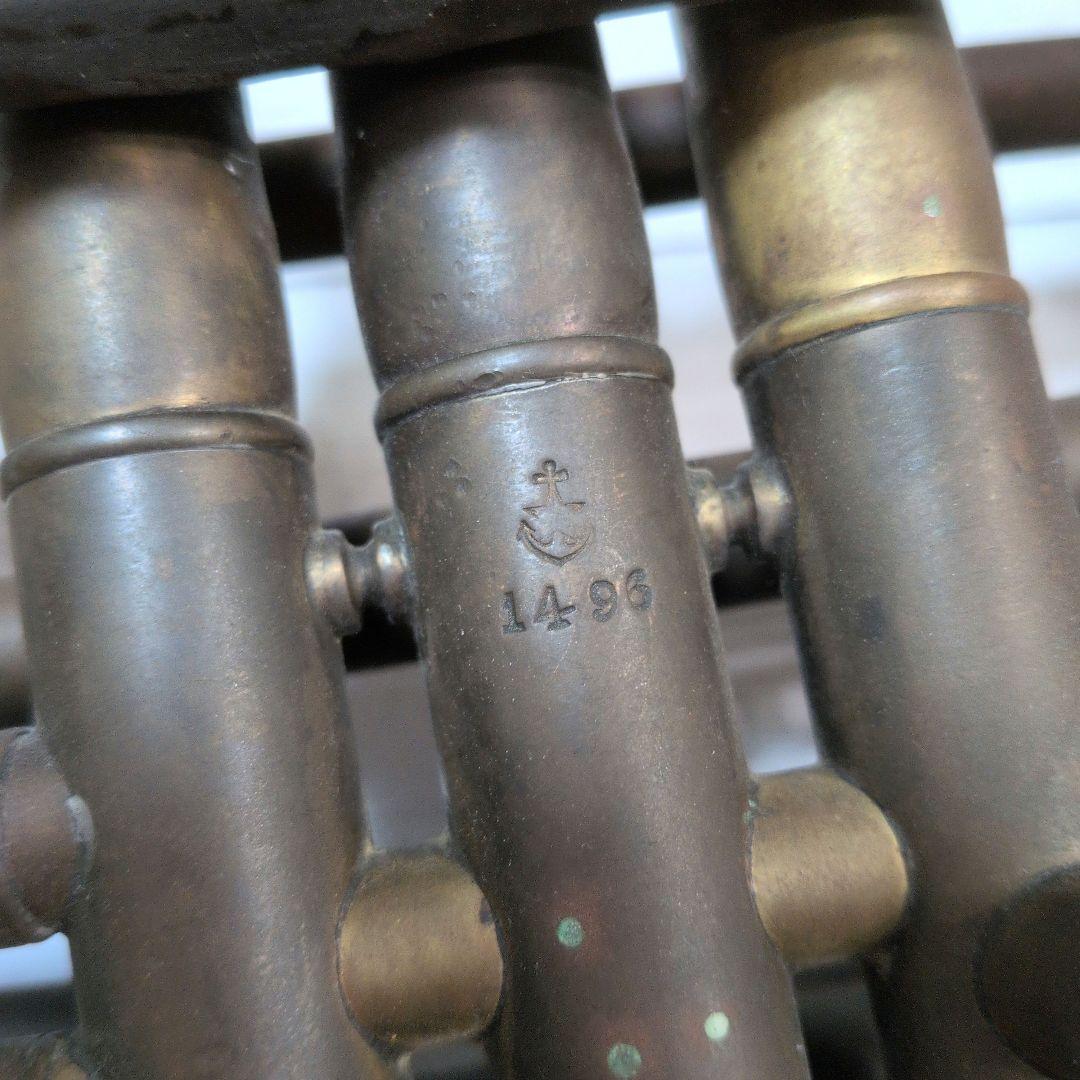 アンティークトランペット 　インテリア置物（詳細不明 動作未確認） ジャンク品