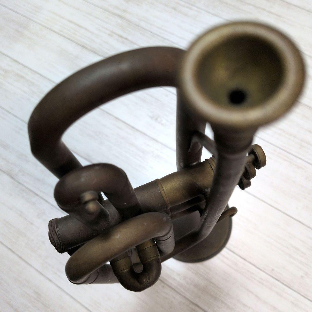 アンティークトランペット 　インテリア置物（詳細不明 動作未確認） ジャンク品