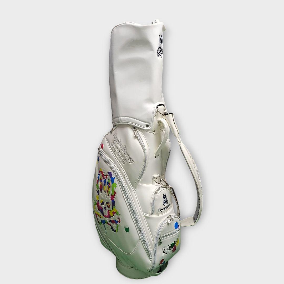 【数量限定品】PsychoBunny キャディーバッグ ホワイト