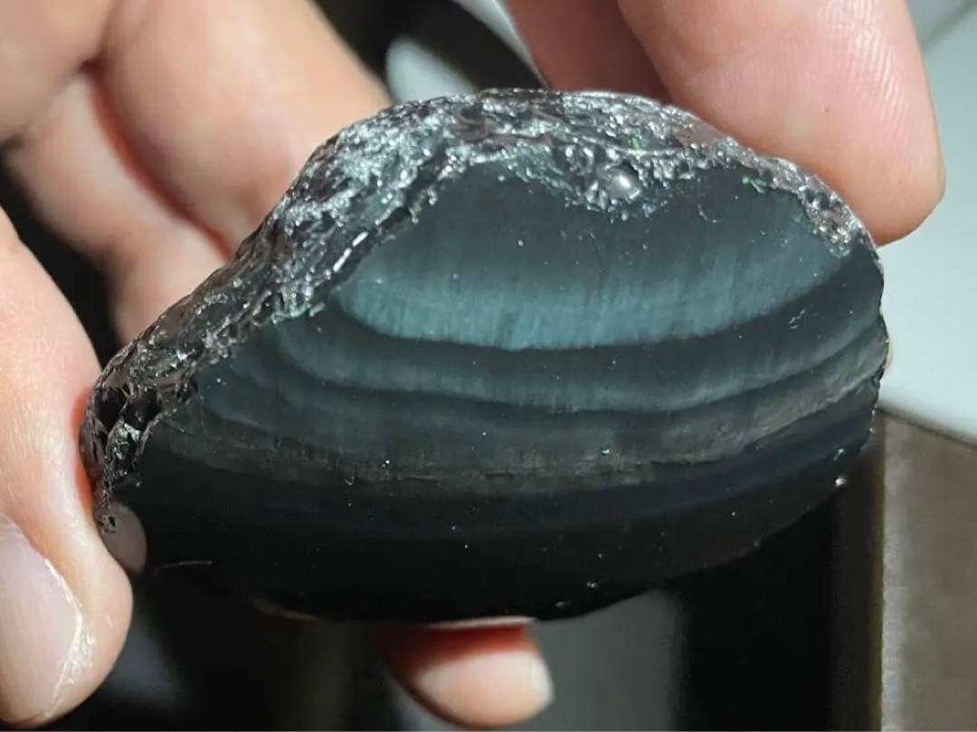 研磨品　十勝石玲瓏レインボー