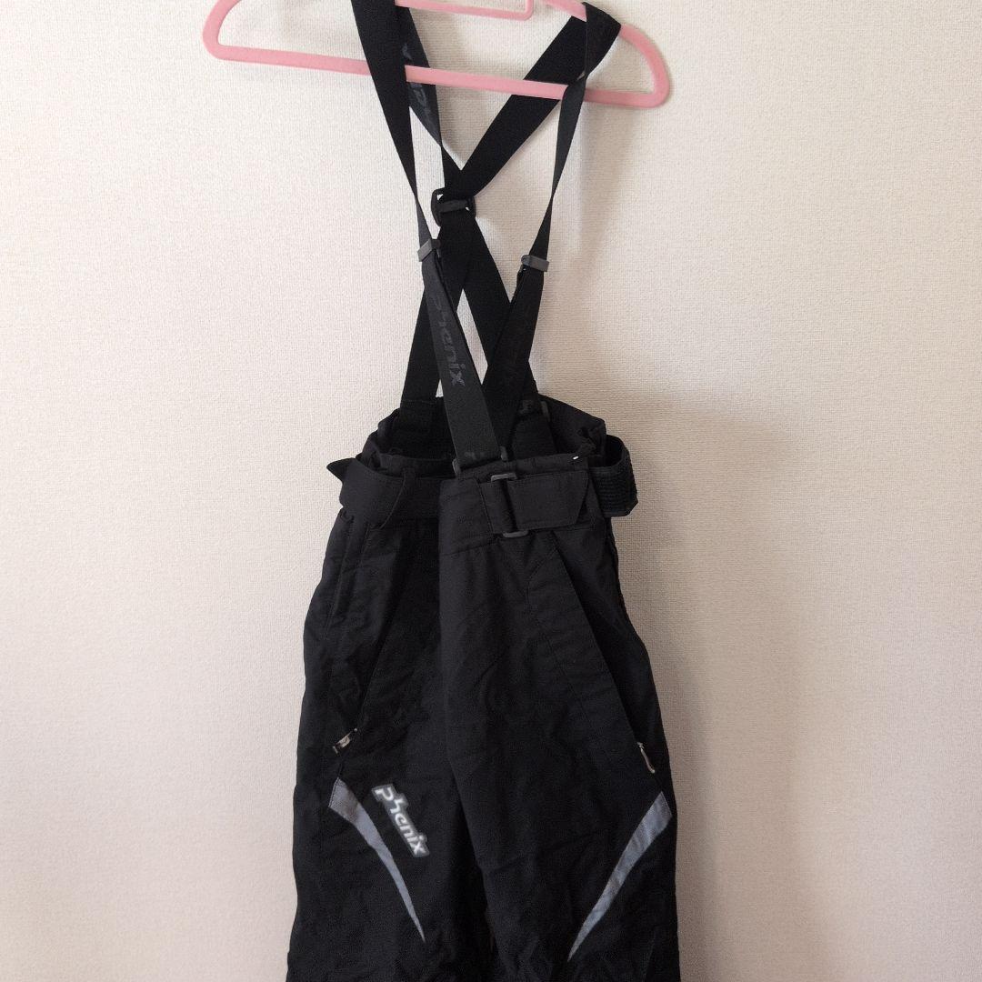 「2点セット」phenix フード付きスキーウェア 青