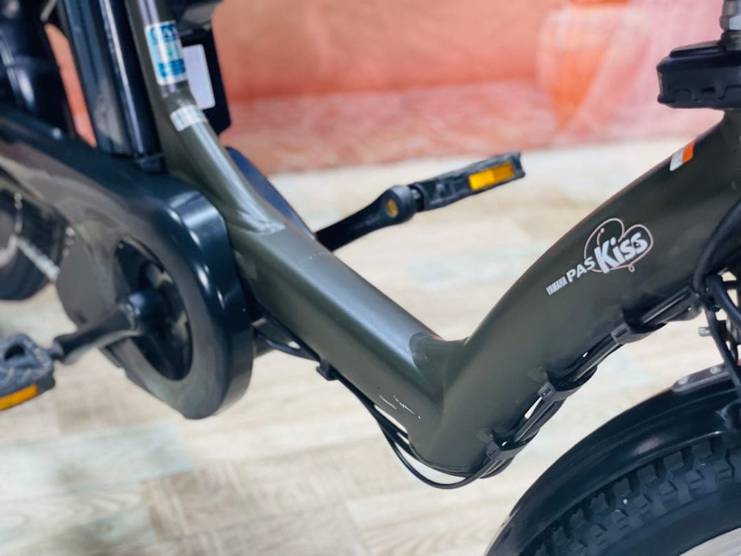 Y2489ヤマハパスキス⭐️人気モデル！子供乗せ電動アシスト自転車